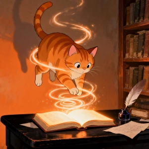 装瘸的猫